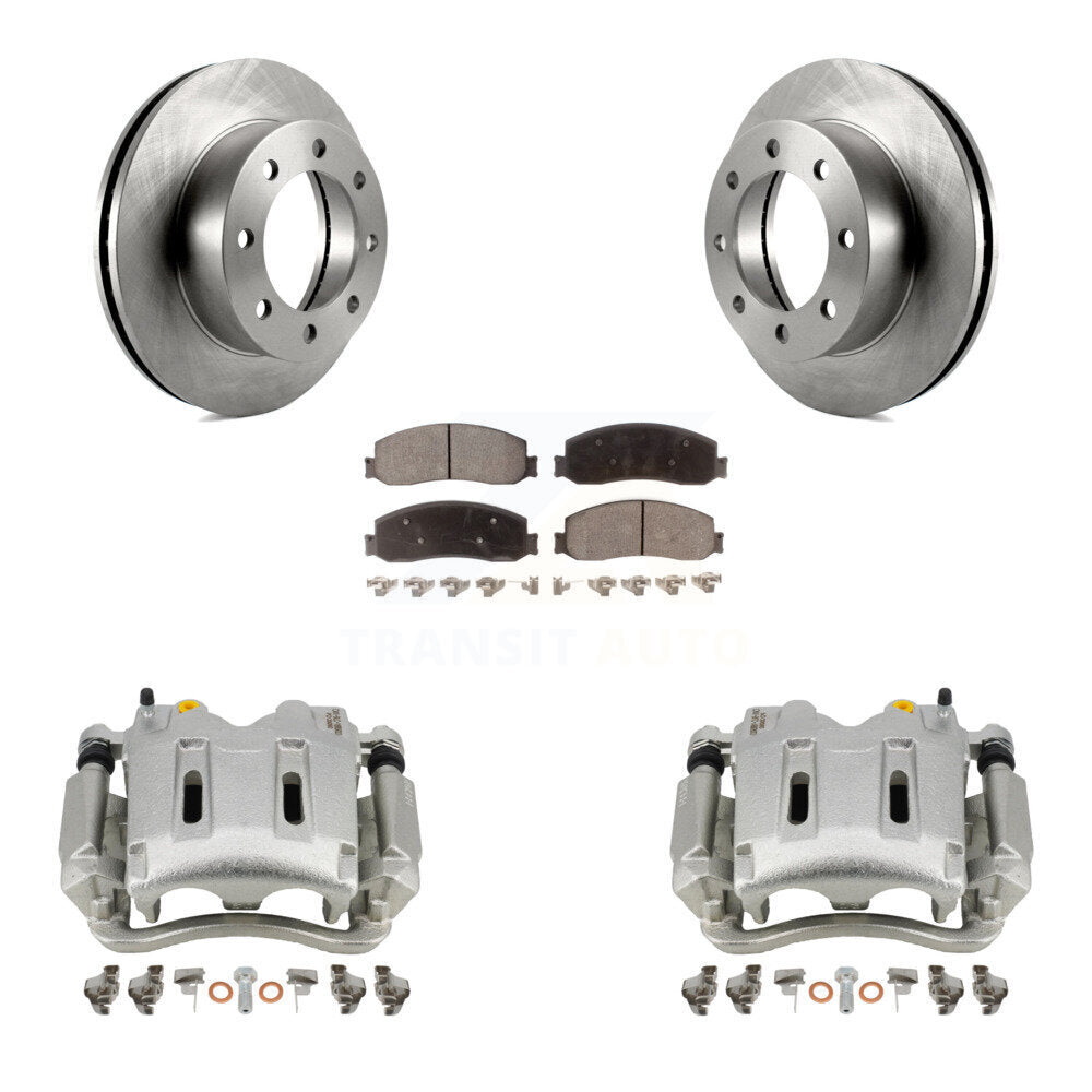 [Avant] Disque et plaquette de frein pour Ford F-250 Super Duty F-350 4WD KC8-100686T