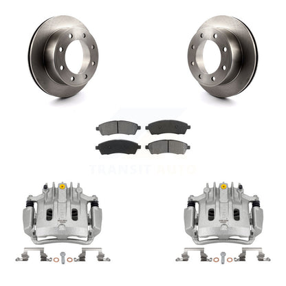 [Arrière] Disque et plaquette de frein pour Ford F-350 Super Duty F-250 Excursion KC8-100687S