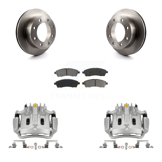[Arrière] Disque et plaquette de frein pour Ford F-350 Super Duty F-250 Excursion KC8-100687S
