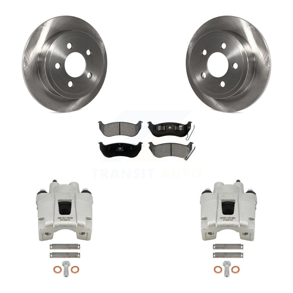 [Arrière] Disque et plaquette de frein pour Jeep Liberty Wrangler TJ KC8-100694S