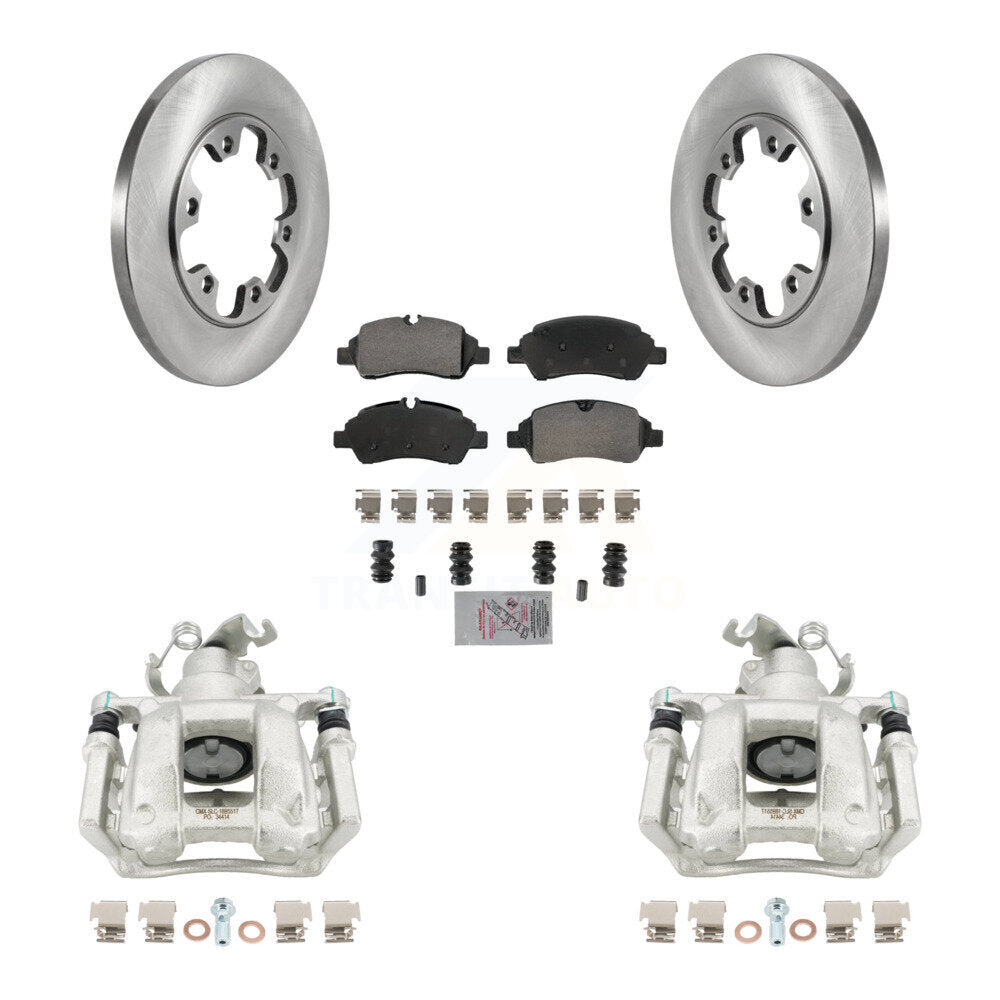 [Arrière] Disque et plaquette de frein pour Ford Transit-350 HD With 6 Lug Wheels KC8-100697N