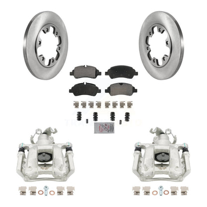 [Arrière] Disque et plaquette de frein pour Ford Transit-350 HD With 6 Lug Wheels KC8-100697N