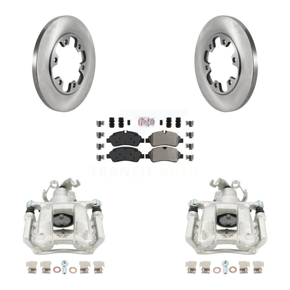 [Arrière] Disque et plaquette de frein pour Ford Transit-350 HD With 6 Lug Wheels KC8-100698N