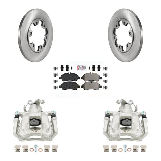 [Arrière] Disque et plaquette de frein pour Ford Transit-350 HD With 6 Lug Wheels KC8-100698N