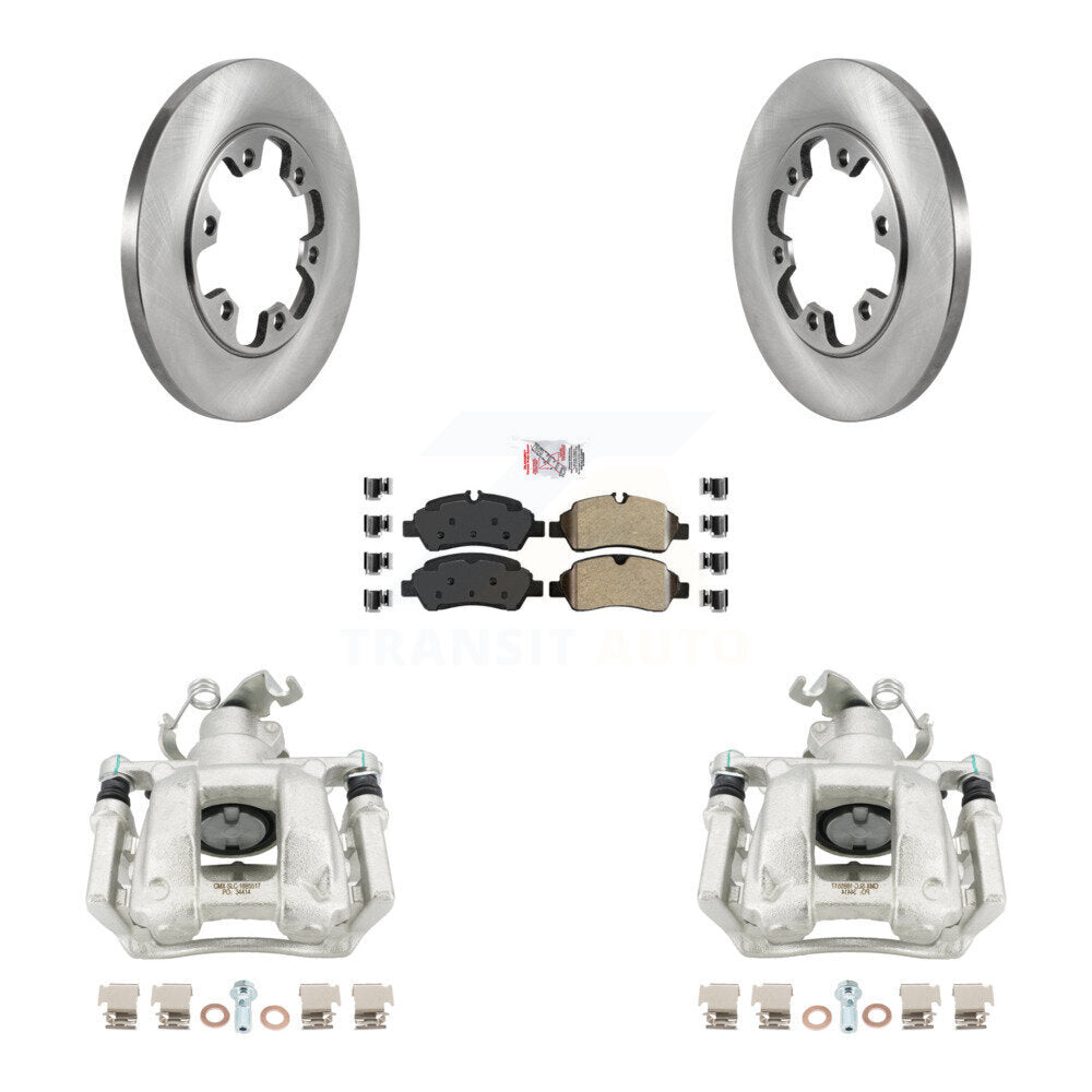 [Arrière] Disque et plaquette de frein pour Ford Transit-350 HD With 6 Lug Wheels KC8-100699N