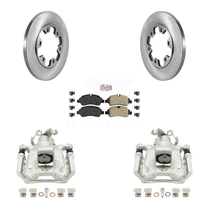 [Arrière] Disque et plaquette de frein pour Ford Transit-350 HD With 6 Lug Wheels KC8-100699N