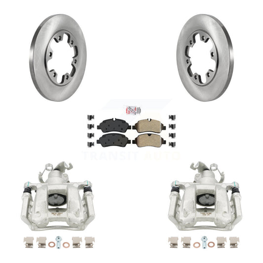 [Arrière] Disque et plaquette de frein pour Ford Transit-350 HD With 6 Lug Wheels KC8-100699N