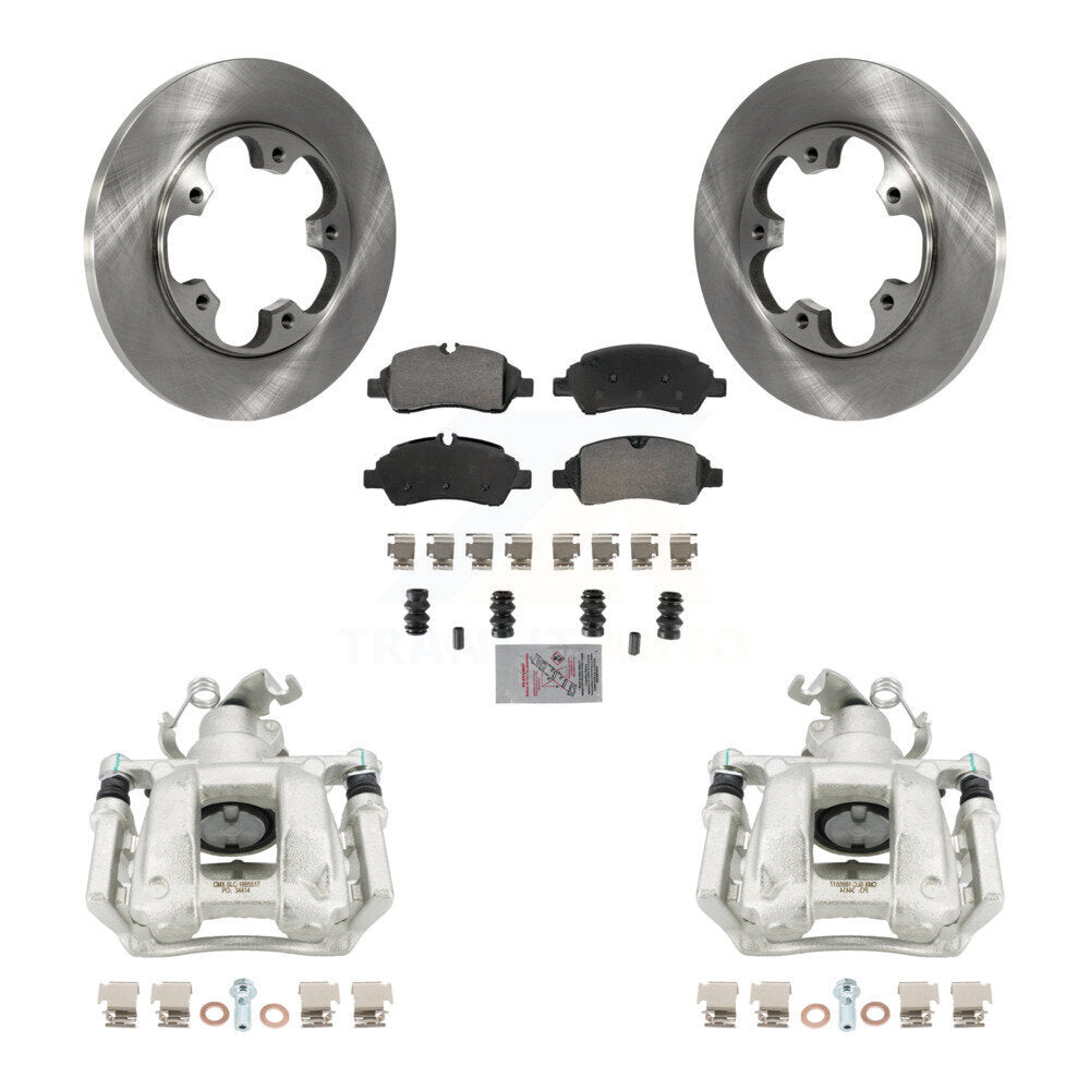[Arrière] Disque et plaquette de frein pour Ford Transit-250 Transit-150 HD KC8-100700N