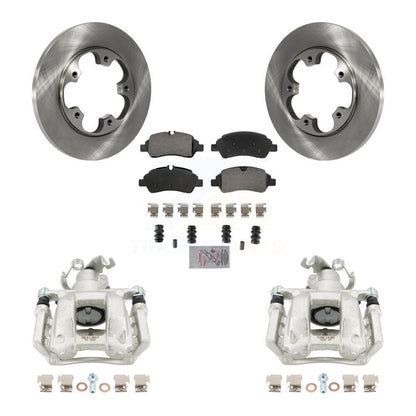[Arrière] Disque et plaquette de frein pour Ford Transit-250 Transit-150 HD KC8-100700N