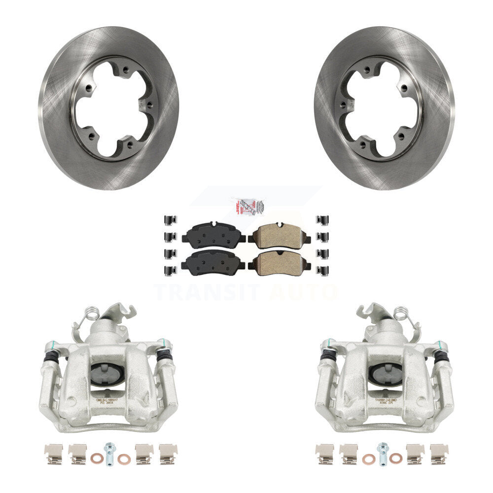 [Arrière] Disque et plaquette de frein pour Ford Transit-250 Transit-150 HD KC8-100702N