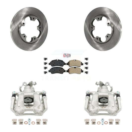 [Arrière] Disque et plaquette de frein pour Ford Transit-250 Transit-150 HD KC8-100702N