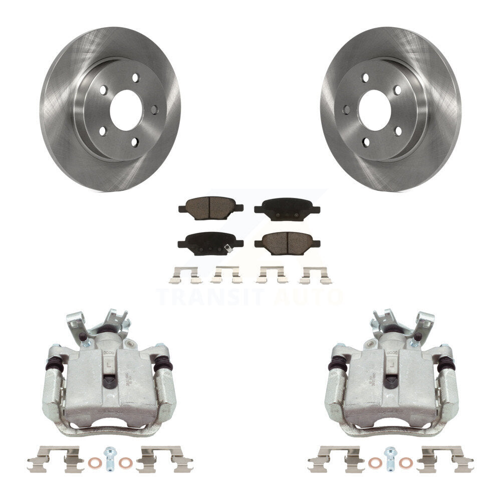 [Arrière] Disque et plaquette de frein pour Chevrolet Malibu Pontiac Cobalt G5 G6 Ion KC8-100703C