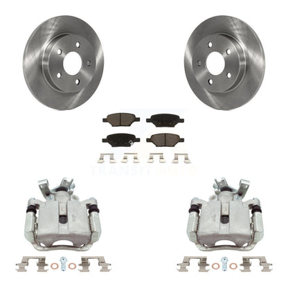 [Arrière] Disque et plaquette de frein pour Chevrolet Malibu Pontiac Cobalt G5 G6 Ion KC8-100703C