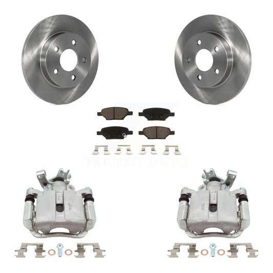 [Arrière] Disque et plaquette de frein pour Chevrolet Malibu Pontiac Cobalt G5 G6 Ion KC8-100703C