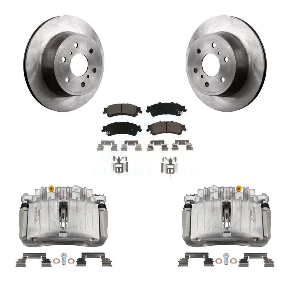 [Arrière] Disque et plaquette de frein pour 07 GMC Sierra 1500 Classic With 7200 Lb GVW KC8-100705C
