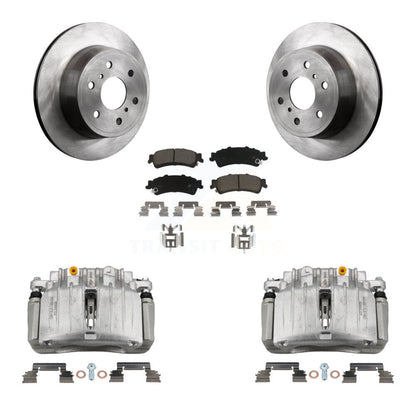 [Arrière] Disque et plaquette de frein pour 07 GMC Sierra 1500 Classic With 7200 Lb GVW KC8-100705C