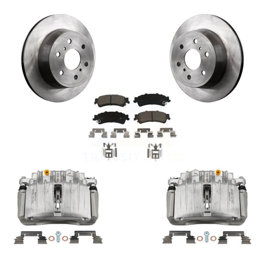 [Arrière] Disque et plaquette de frein pour 07 GMC Sierra 1500 Classic With 7200 Lb GVW KC8-100705C