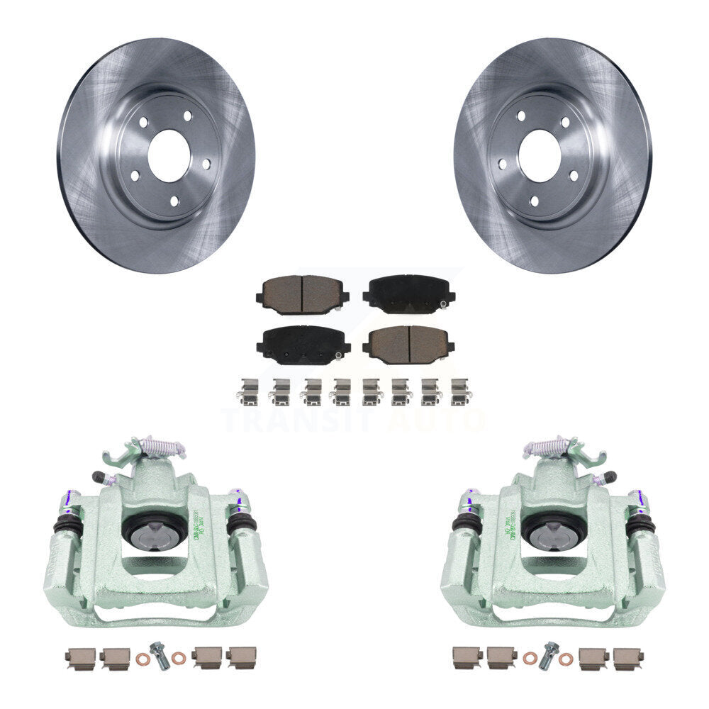 [Arrière] Disque et plaquette de frein pour 2012 Ram C/V With Dual Piston Front KC8-100707C