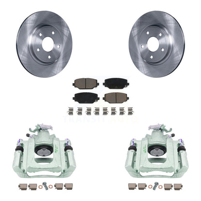 [Arrière] Disque et plaquette de frein pour 2012 Ram C/V With Dual Piston Front KC8-100707C