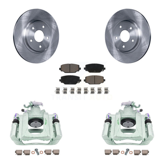 [Arrière] Disque et plaquette de frein pour 2012 Ram C/V With Dual Piston Front KC8-100707C