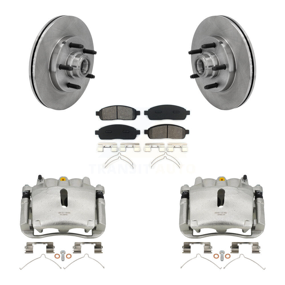 [Avant] Disque et plaquette de frein pour 04 Ford F-150 RWD With 5 Lug Wheels KC8-100714S