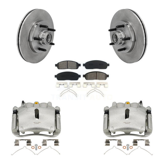 [Avant] Disque et plaquette de frein pour 04 Ford F-150 RWD With 5 Lug Wheels KC8-100714S