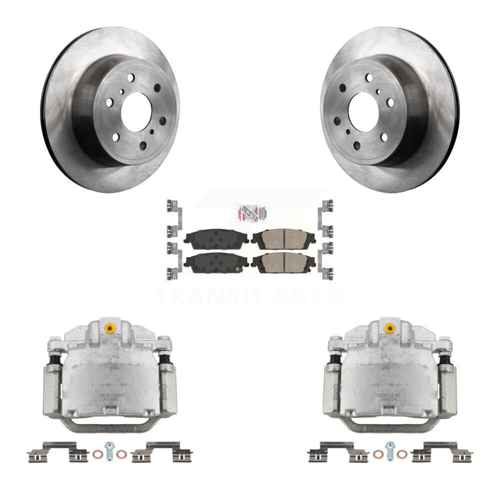 [Arrière] Disque et plaquette de frein pour GMC Chevrolet Sierra 1500 Silverado Tahoe KC8-100715N