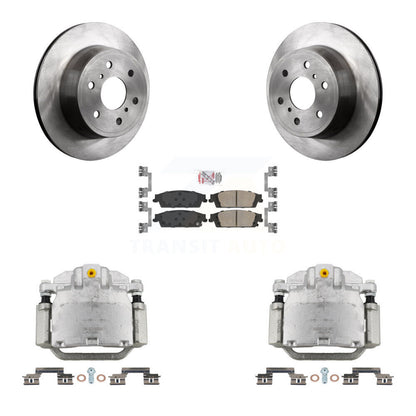 [Arrière] Disque et plaquette de frein pour GMC Chevrolet Sierra 1500 Silverado Tahoe KC8-100715N