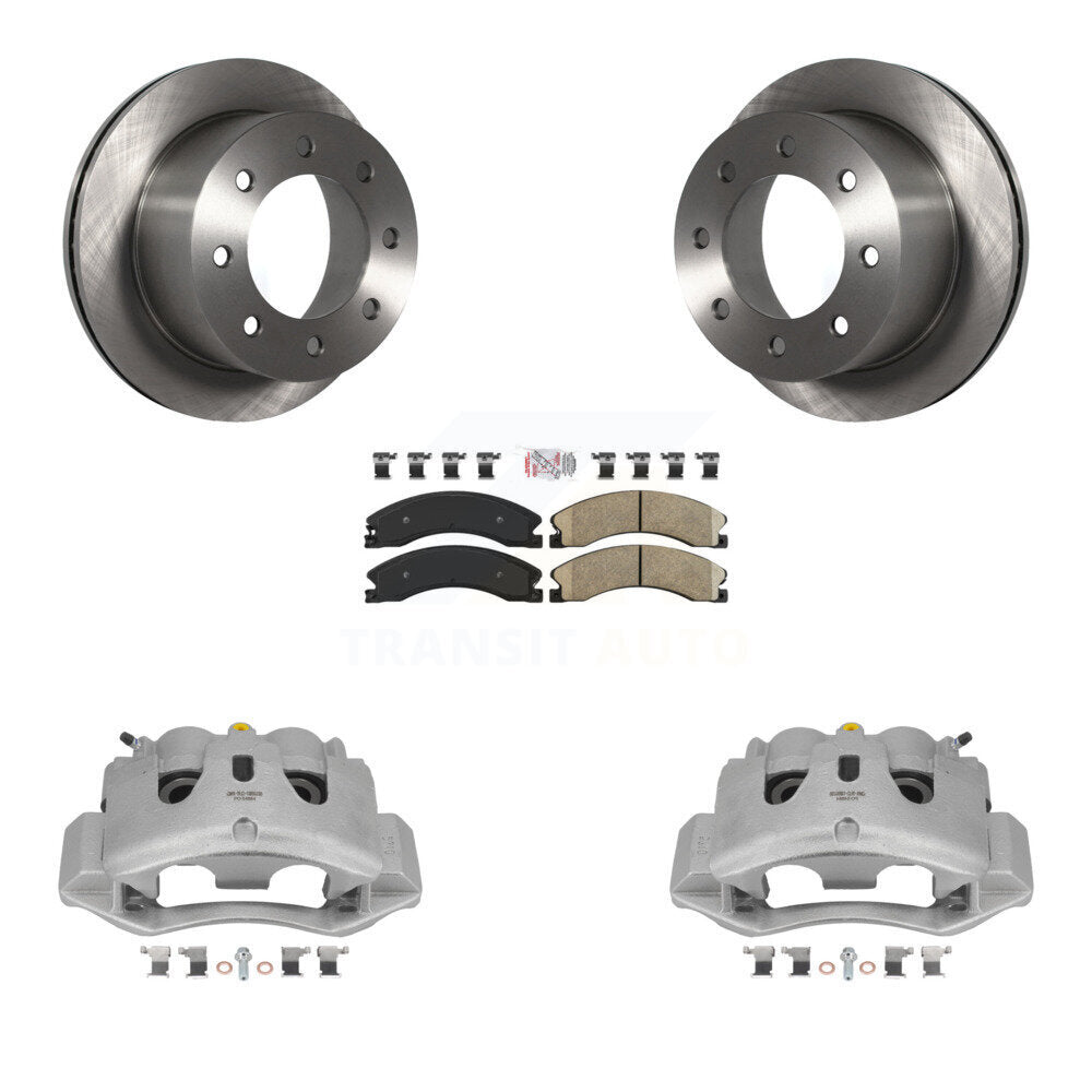 [Arrière] Disque et plaquette de frein pour GMC Sierra 3500 HD Chevrolet Silverado KC8-100717N