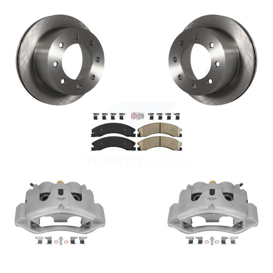 [Arrière] Disque et plaquette de frein pour GMC Sierra 3500 HD Chevrolet Silverado KC8-100717N