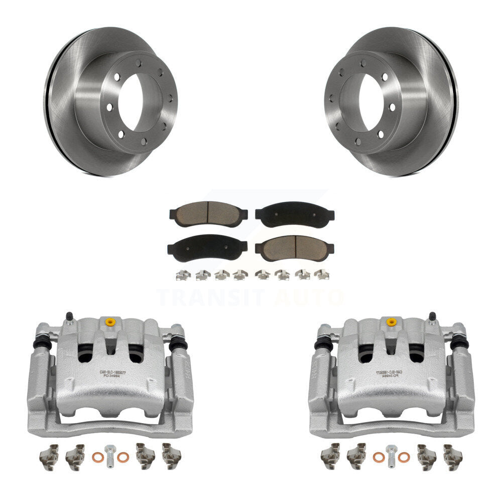 [Arrière] Disque et plaquette de frein pour Ford F-250 Super Duty F-350 KC8-100718C