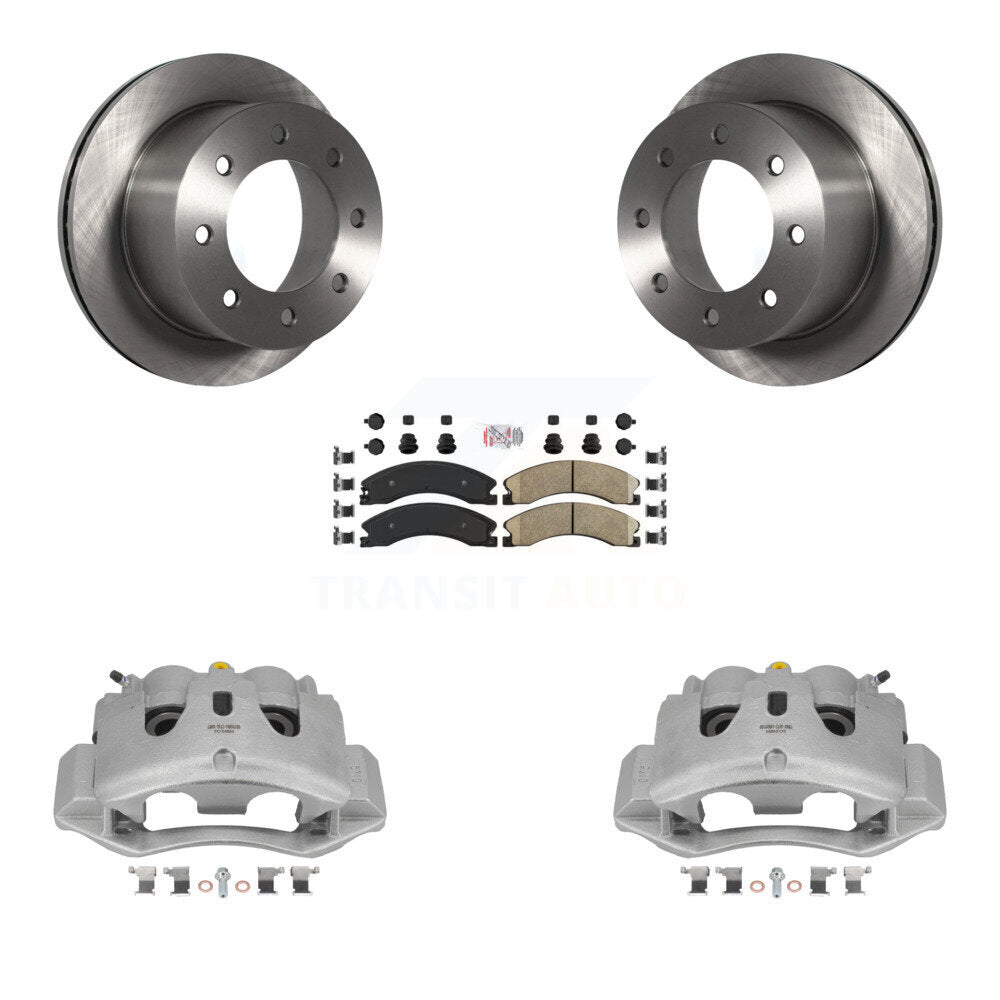 [Arrière] Disque et plaquette de frein pour GMC Sierra 3500 HD Chevrolet Silverado KC8-100719N