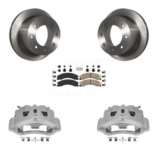[Arrière] Disque et plaquette de frein pour GMC Sierra 3500 HD Chevrolet Silverado KC8-100719N