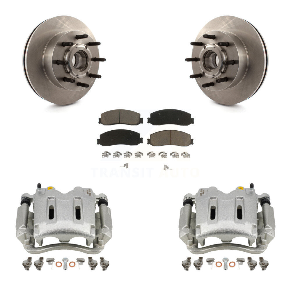 [Avant] Disque et plaquette de frein pour Ford F-350 Super Duty F-250 RWD KC8-100724C