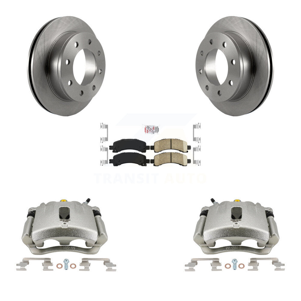 [Arrière] Disque et plaquette de frein pour GMC Chevrolet Savana 3500 2500 Express KC8-100727N
