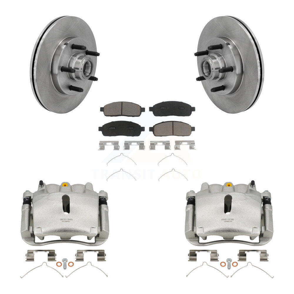 [Avant] Disque et plaquette de frein pour 2004 Ford F-150 RWD With 5 Lug Wheels KC8-100728C
