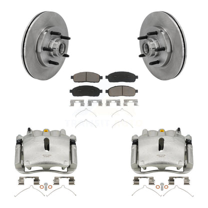 [Avant] Disque et plaquette de frein pour 2004 Ford F-150 RWD With 5 Lug Wheels KC8-100728C