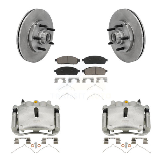 [Avant] Disque et plaquette de frein pour 2004 Ford F-150 RWD With 5 Lug Wheels KC8-100728C
