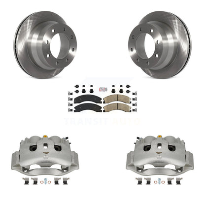 [Arrière] Disque et plaquette de frein pour GMC Savana 3500 Chevrolet Express 4500 KC8-100733N
