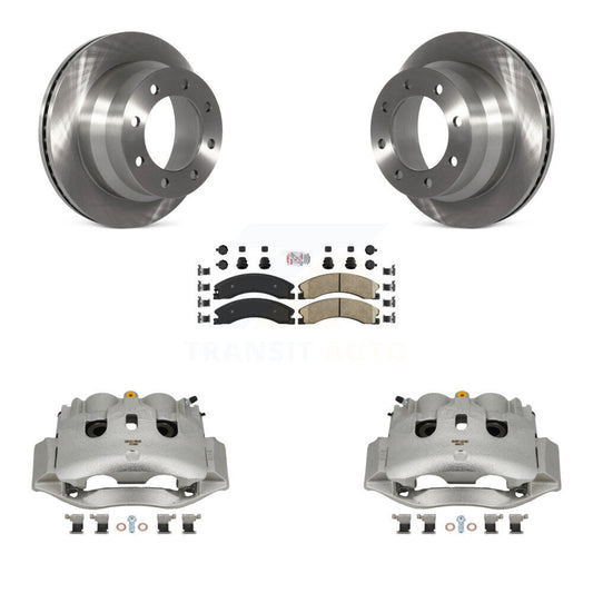 [Arrière] Disque et plaquette de frein pour GMC Savana 3500 Chevrolet Express 4500 KC8-100733N