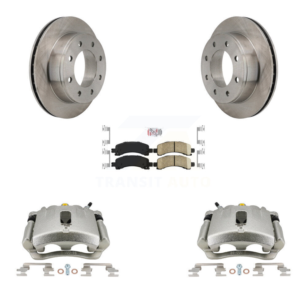 [Arrière] Disque et plaquette de frein pour Chevrolet GMC Express 2500 Savana 3500 KC8-100734N