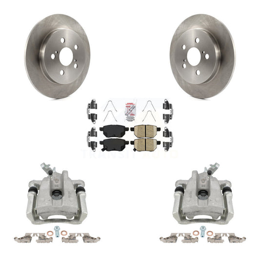 [Arrière] Disque et plaquette de frein pour Toyota Corolla Matrix Pontiac Vibe KC8-100736N