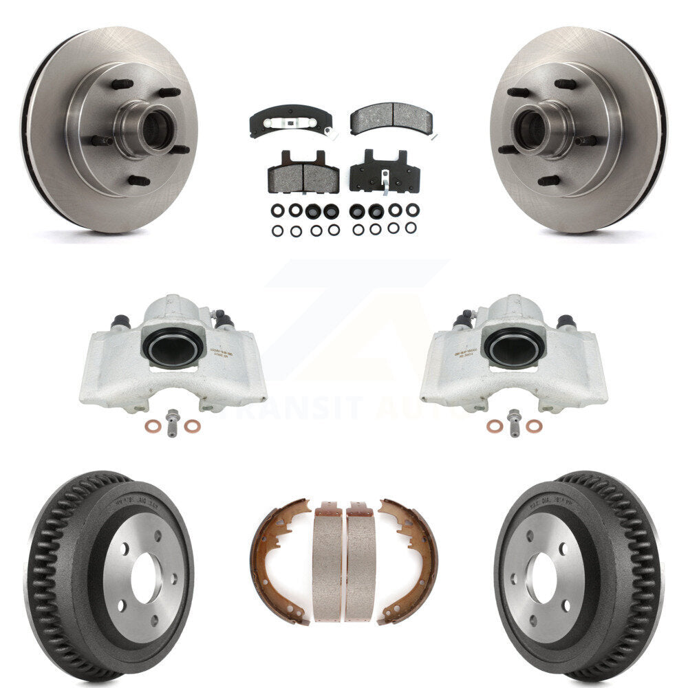 [Avant et Arrière] Disque et plaquette de frein pour Dodge Ram 1500 RWD KC8-100737S