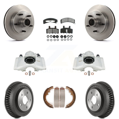 [Avant et Arrière] Disque et plaquette de frein pour Dodge Ram 1500 RWD KC8-100737S