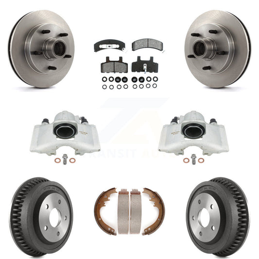 [Avant et Arrière] Disque et plaquette de frein pour Dodge Ram 1500 RWD KC8-100737S