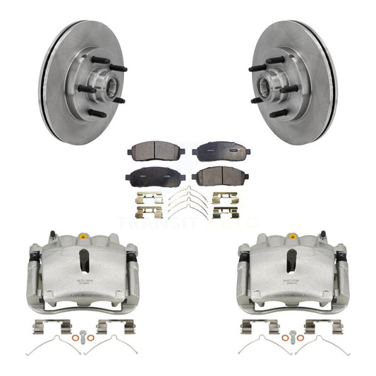 [Avant] Disque et plaquette de frein pour 2004 Ford F-150 RWD With 5 Lug Wheels KC8-100737T