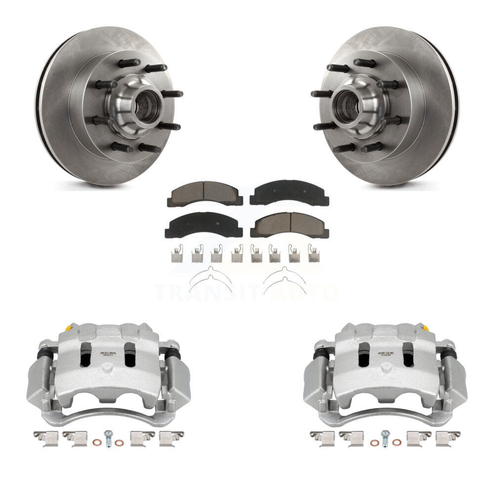 [Avant] Disque et plaquette de frein pour Ford F-350 Super Duty F-250 Excursion KC8-100740C