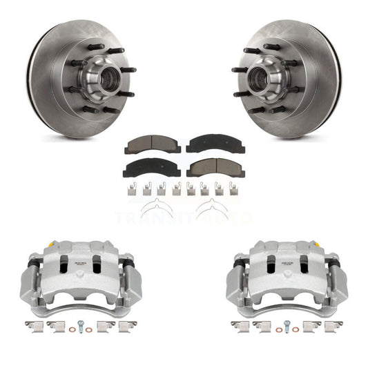[Avant] Disque et plaquette de frein pour Ford F-350 Super Duty F-250 Excursion KC8-100740C