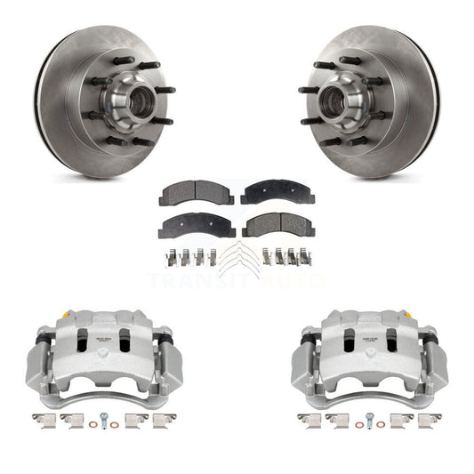 [Avant] Disque et plaquette de frein pour Ford F-350 Super Duty F-250 KC8-100740P