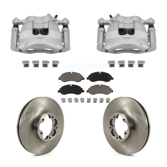 [Avant] Disque et plaquette de frein pour Ford Transit-350 HD With Dual Rear Wheels KC8-100743C